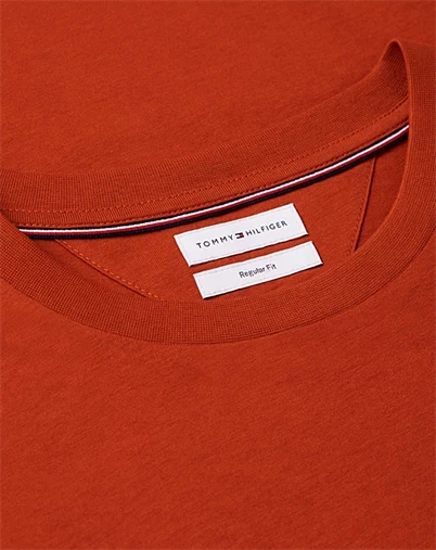 Tommy Hilfiger - Script Stack T-Shirt - Rusty Ochre